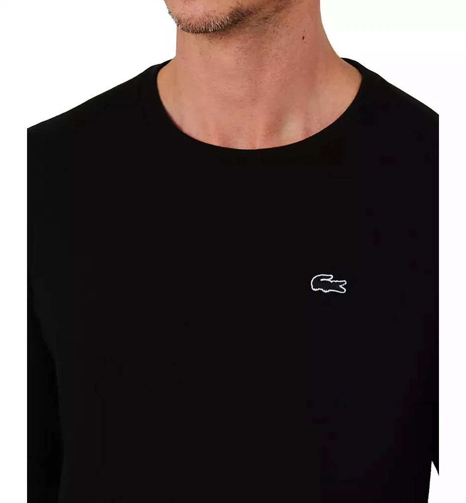 商品Lacoste|男士华夫格针织保暖睡眠衬衫 多款配色,价格¥411,第4张图片详细描述