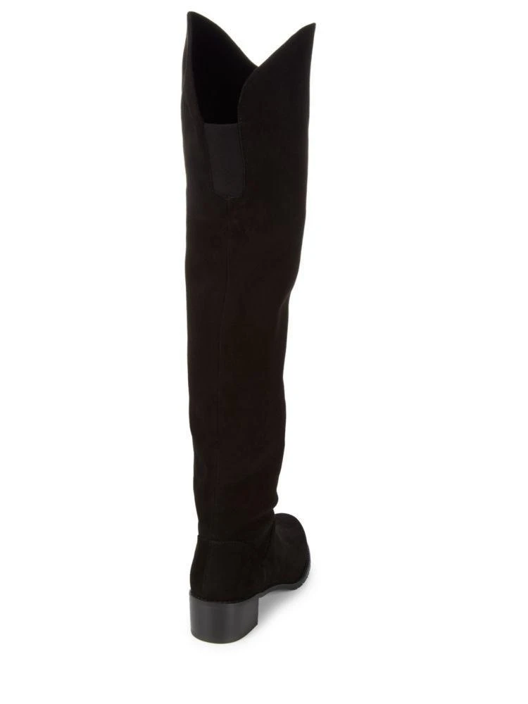 商品Stuart Weitzman|Dunkirk 真皮过膝长靴,价格¥1982,第2张图片详细描述