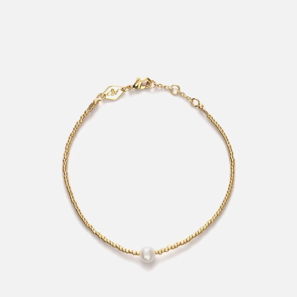 商品Anni Lu|Anni Lu Pearly Gold-Tone Bracelet,价格¥409,第1张图片