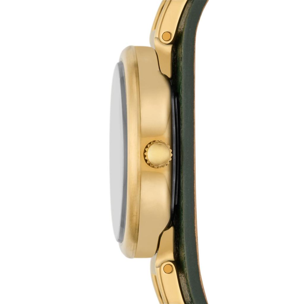 Carlie Three Hand Leather Watch - ES5241商品第2张图片规格展示