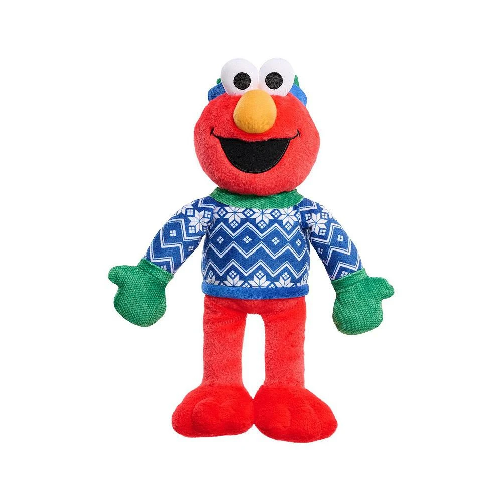 商品Macy's|CLOSEOUT! Holiday Elmo 15" Large Plush Stuffed Animal-Created for Macy's,价格¥75,第1张图片
