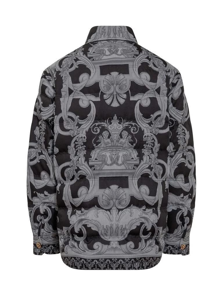 商品Versace|Versace Baroque Pattern Long Sleeved Jacket,价格¥14466,第2张图片详细描述