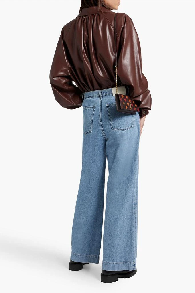 商品DL1961|Zoie high-rise wide-leg jeans,价格¥774,第3张图片详细描述