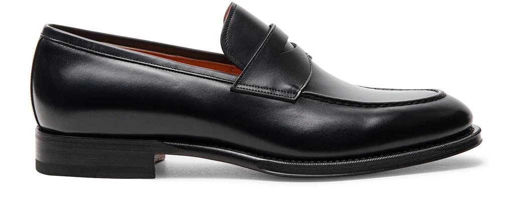 商品Santoni|Penny 皮革莫卡辛鞋,价格¥6995,第1张图片