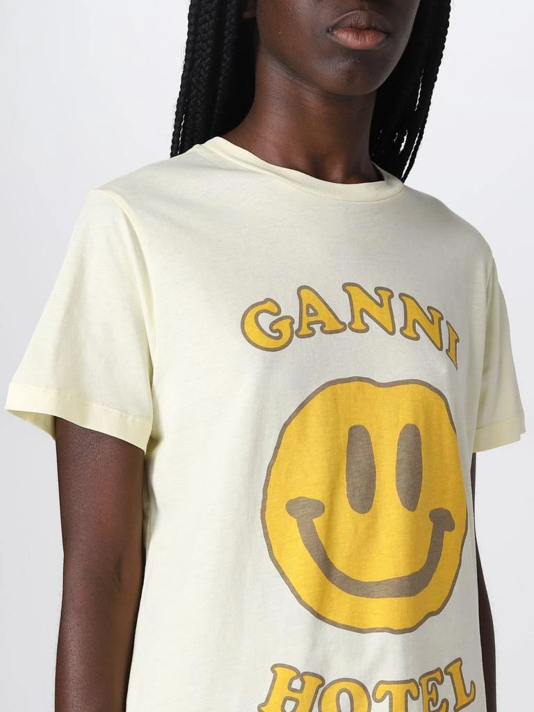 商品Ganni|Ganni t-shirt with Smile Hotel print,价格¥460,第3张图片详细描述