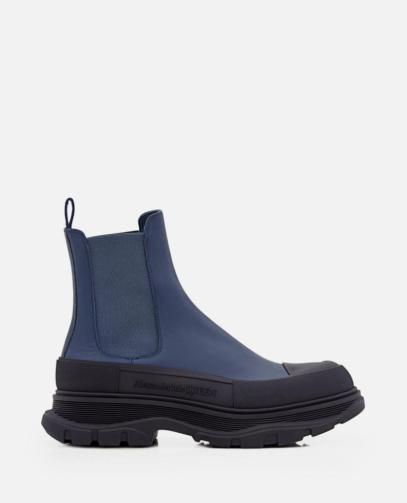 商品Alexander McQueen|Chelsea Tread boots in leather,价格¥3575,第1张图片