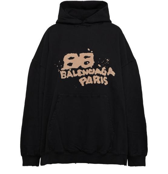 商品Balenciaga|印花连帽运动衫,价格¥8560,第1张图片