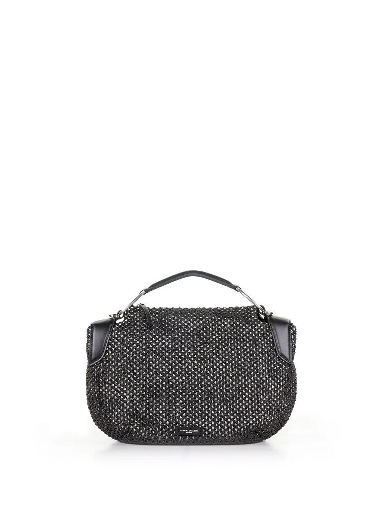 商品GIANNI CHIARINI|Gianni Chiarini Logo Patch Crochet Shoulder Bag,价格¥2244,第1张图片