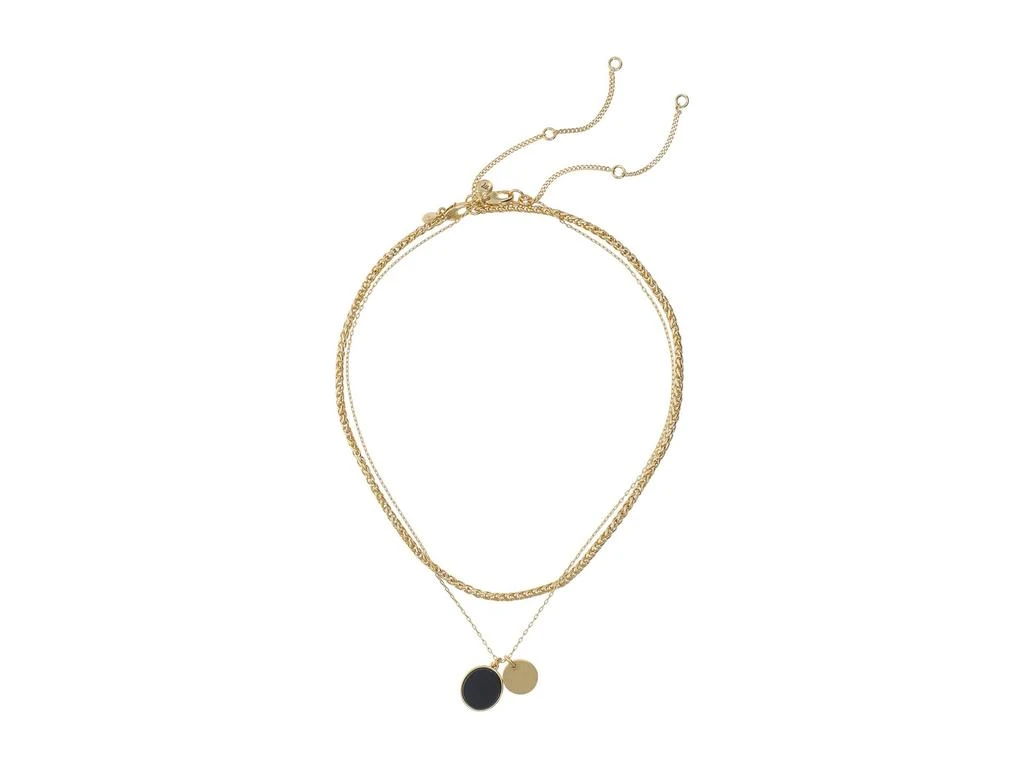 商品Madewell|Two-Piece Darkstone Necklace Set,价格¥354,第2张图片详细描述