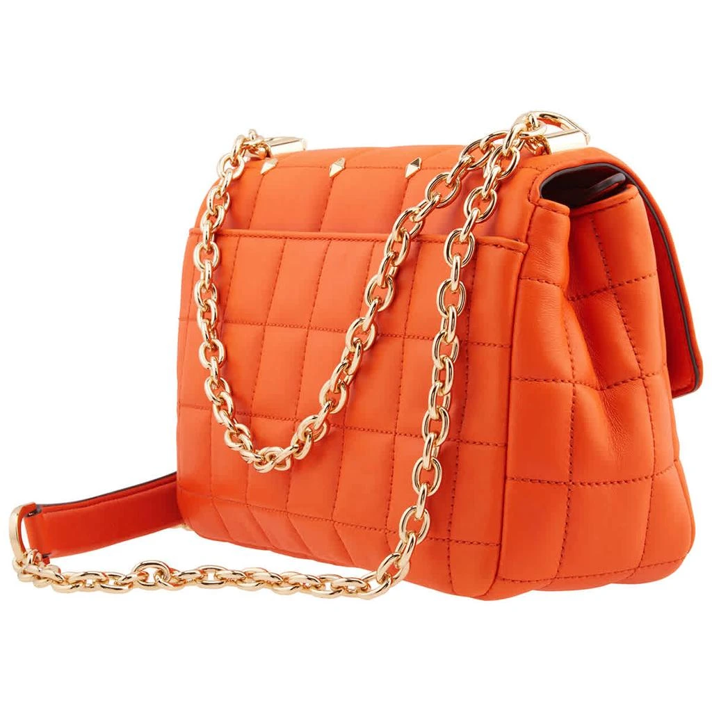 商品Michael Kors|Michael Kors Ladies SoHo Large Studded Quilted Leather Shoulder Bag - Clementine,价格¥1436,第3张图片详细描述