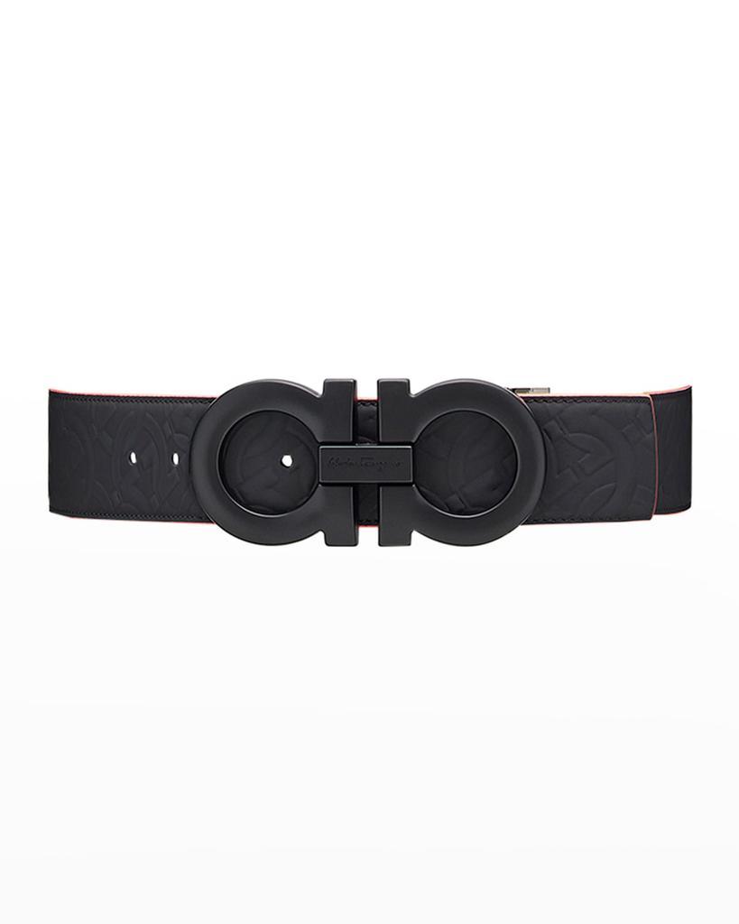 商品Salvatore Ferragamo|Men's Gancini Reversible Leather Belt,价格¥4354,第1张图片