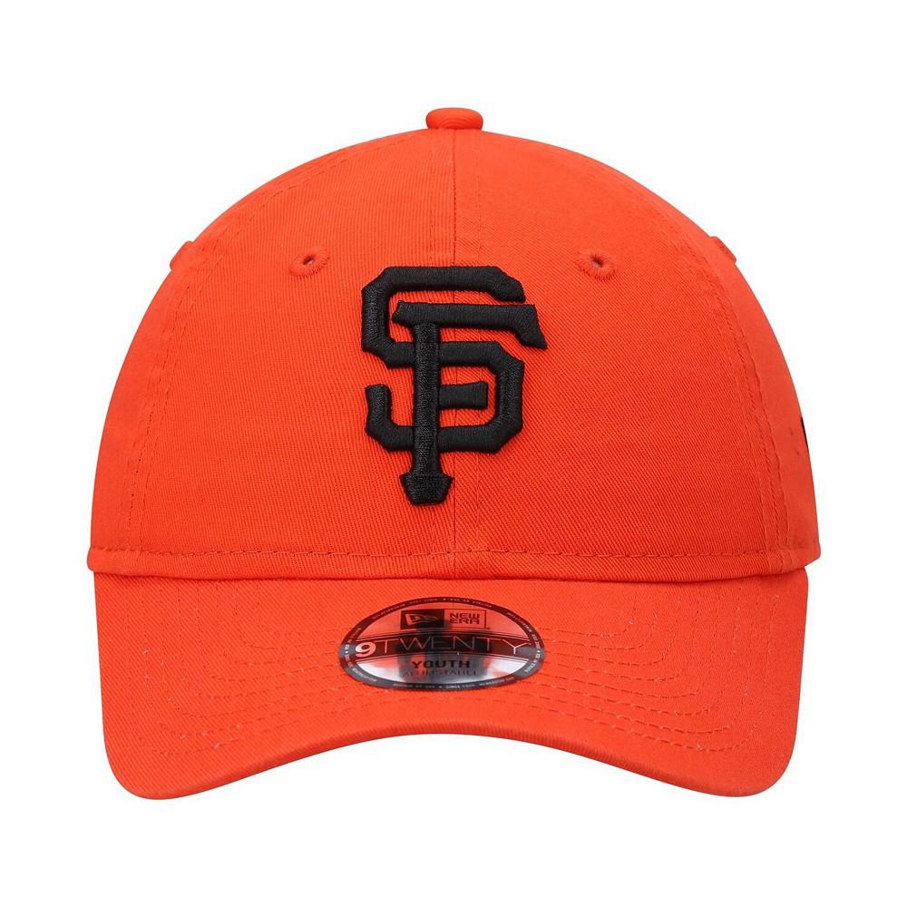 Youth Boys Orange San Francisco Giants Team Core Classic 9Twenty Adjustable Hat商品第2张图片规格展示