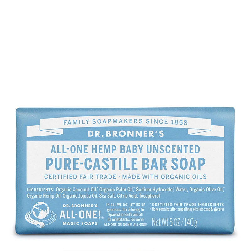 商品Dr. Bronner's|Dr Bronner's 布朗博士 宝宝专用香皂 140g,价格¥67,第1张图片