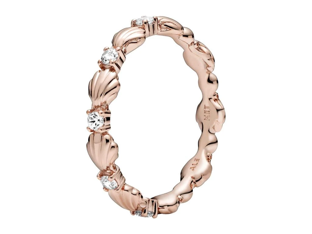 商品PANDORA|Sparkling Seashell Band Ring,价格¥279,第3张图片详细描述