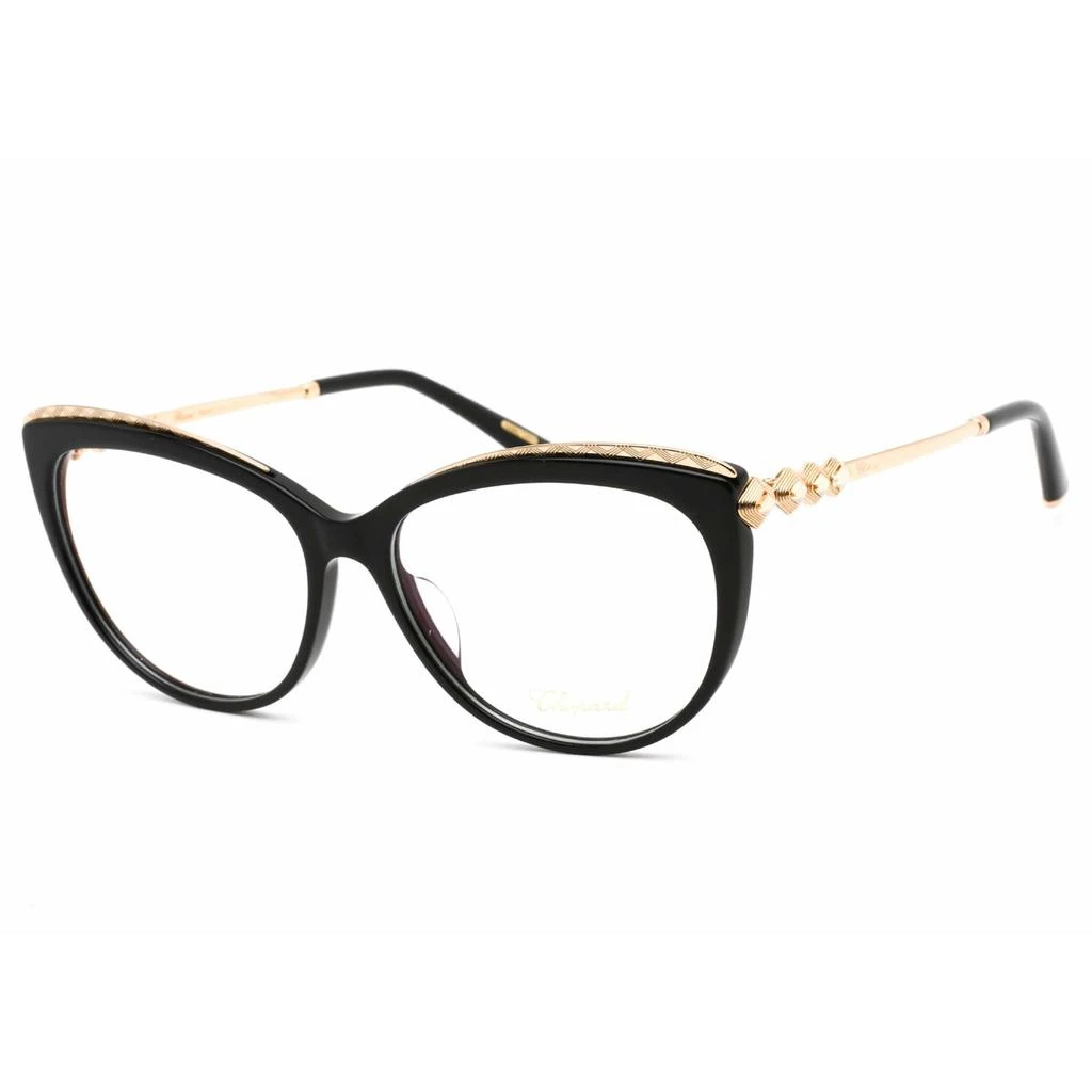 商品Chopard|Chopard Women's Eyeglasses - Black Cat Eye Frame Clear Demo Lens | VCH276S 0700,价格¥1495,第1张图片