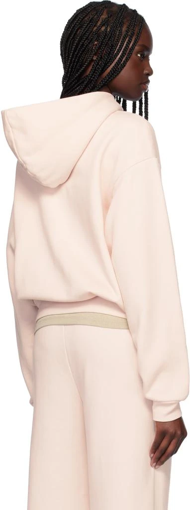 商品SKIMS|Pink Cotton Fleece Classic Hoodie,价格¥333,第3张图片详细描述