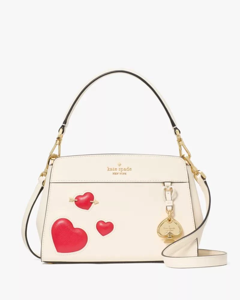 商品Kate Spade|Madison Puffy Heart Small Top Handle Satchel,价格¥806,第1张图片