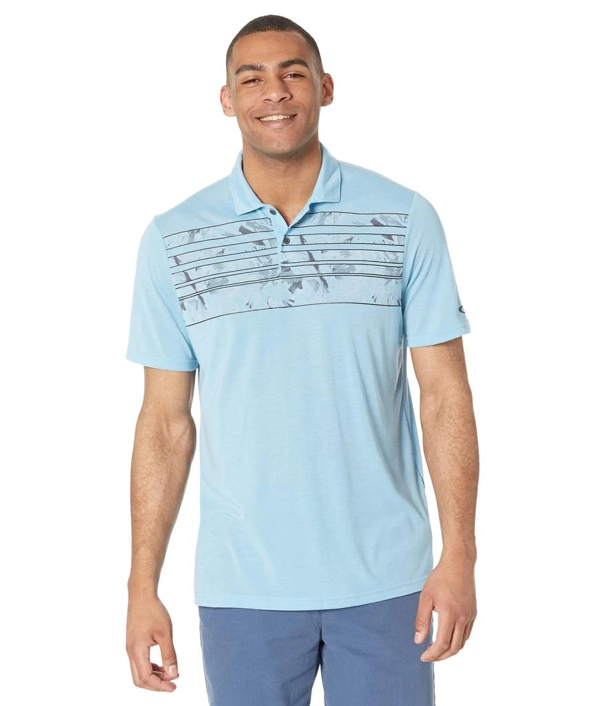 商品Oakley|Azalea Stripe Polo,价格¥248,第1张图片