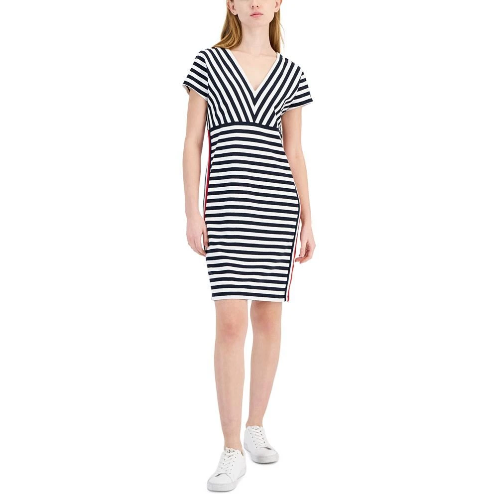 商品Tommy Hilfiger|Women's Striped A-Line Dress,价格¥327,第1张图片