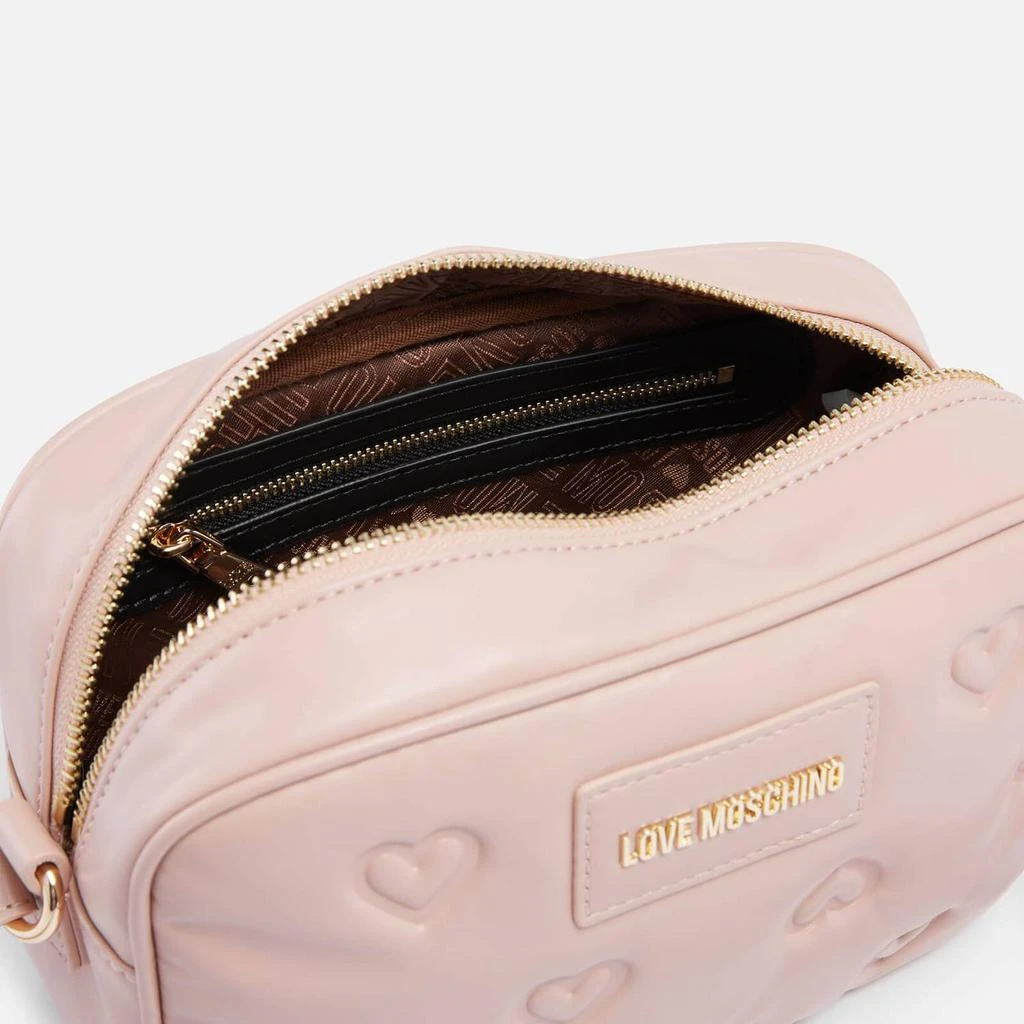 商品Love Moschino|Love Moschino Quilted Heart Faux Leather Camera Bag,价格¥924,第5张图片详细描述