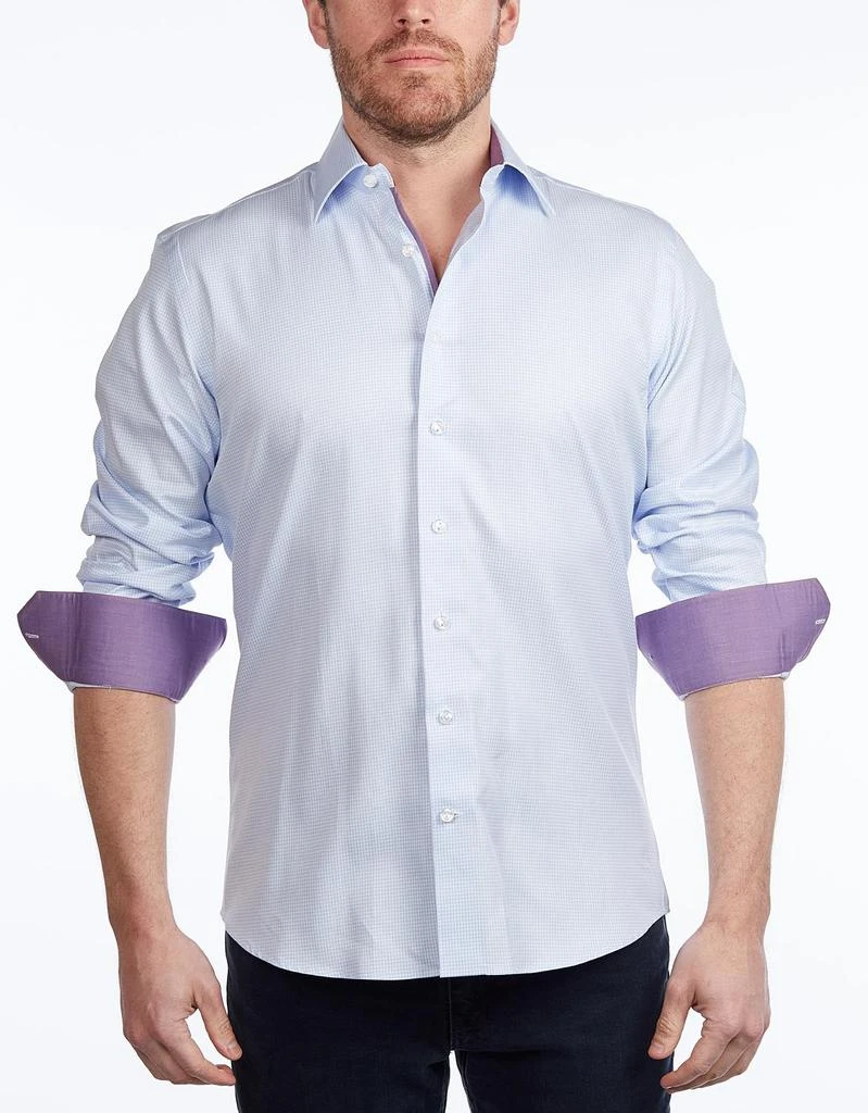 商品Levinas|Contemporary Fit Contrast Detailed Button Down,价格¥303,第1张图片
