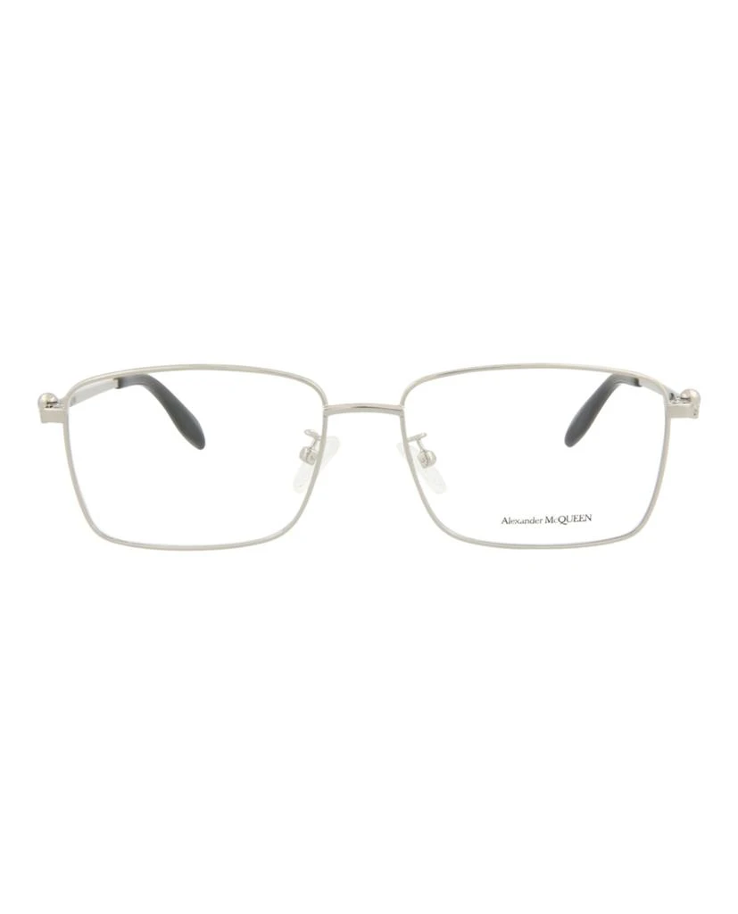 商品Alexander McQueen|Square -Frame  Metal  Optical Frames,价格¥738,第1张图片