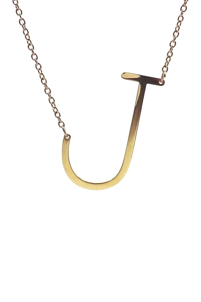 Initial Letter Pendant Necklace 商品