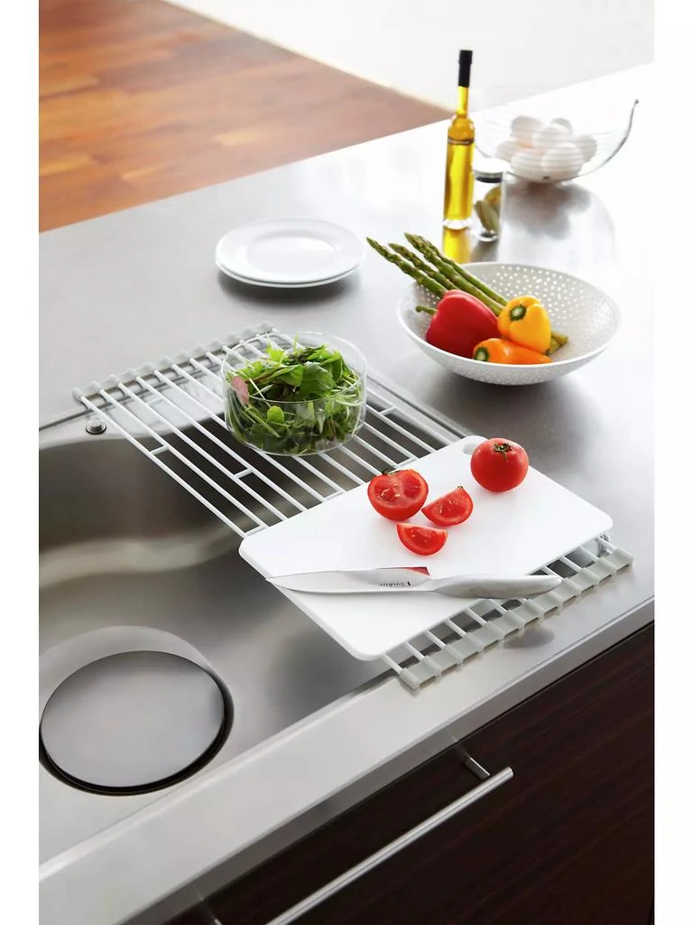 商品Yamazaki|Over-The-Sink Folding Drying Rack,价格¥274,第5张图片详细描述