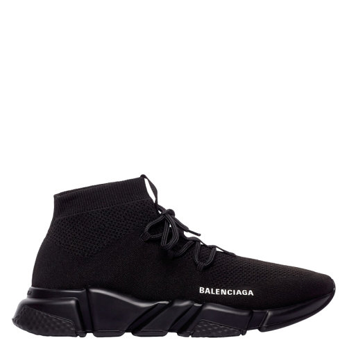 Balenciaga/巴黎世家  Speed系列 男士黑色网眼系带Lace-Up运动鞋587289W2DB11013商品第5张图片规格展示