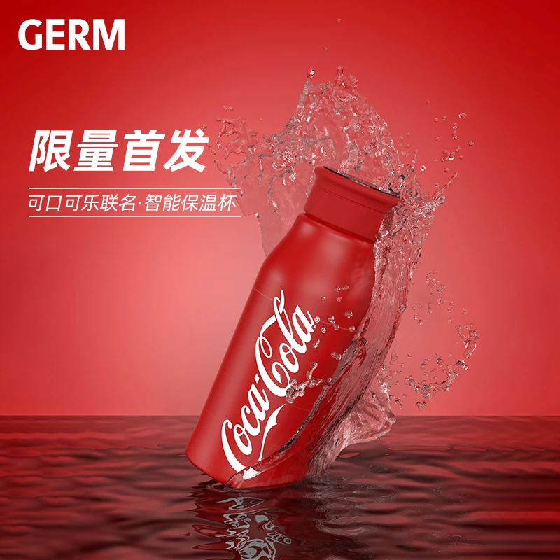 日本GERM格沵 可口可乐联名款元气 保温杯 370ML 商品