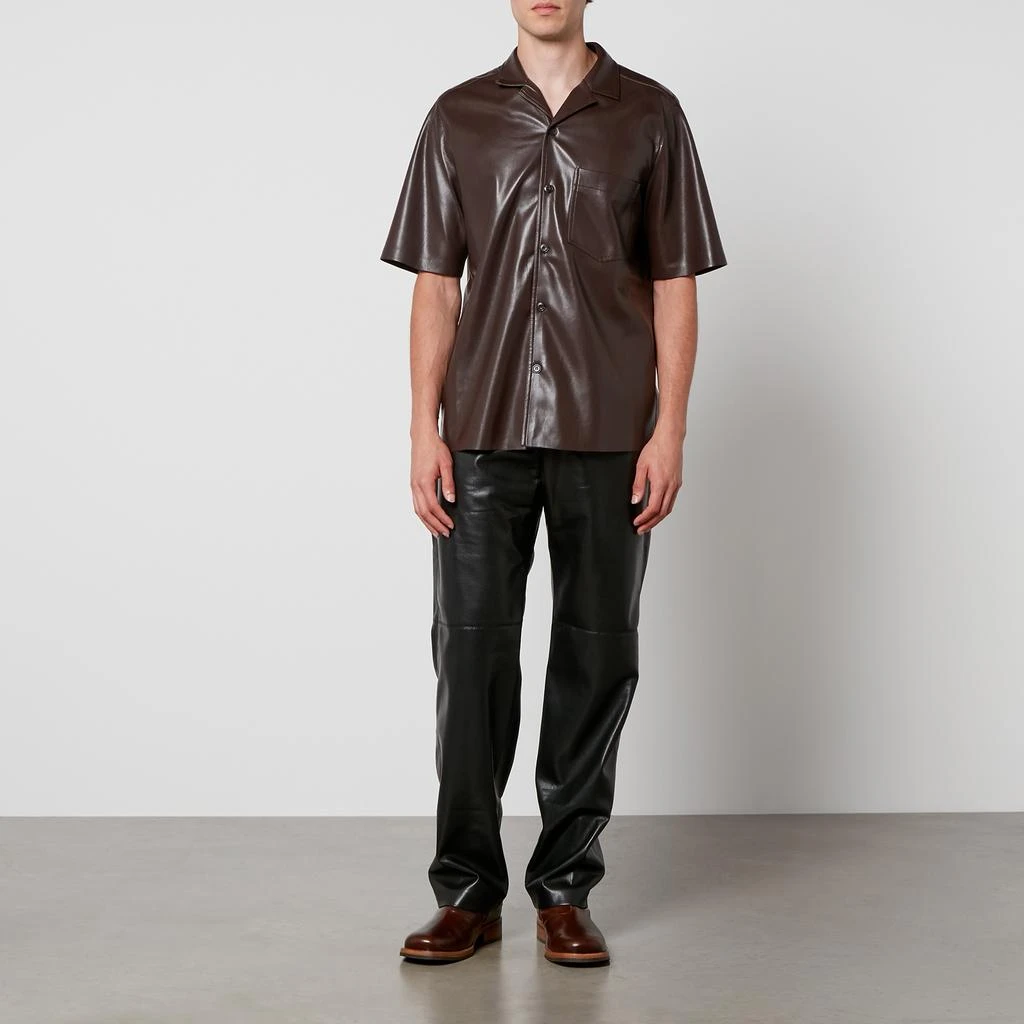 商品Nanushka|Nanushka Bodil Faux Leather Shirt,价格¥816,第3张图片详细描述
