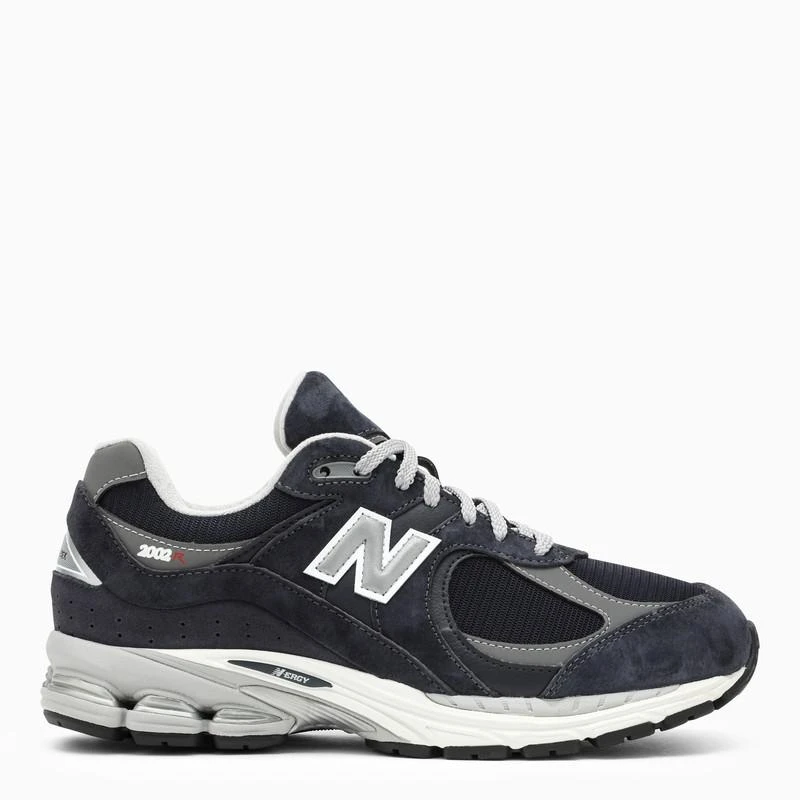 商品New Balance|Low 2002R blue eclipse leather trainer,价格¥957,第1张图片