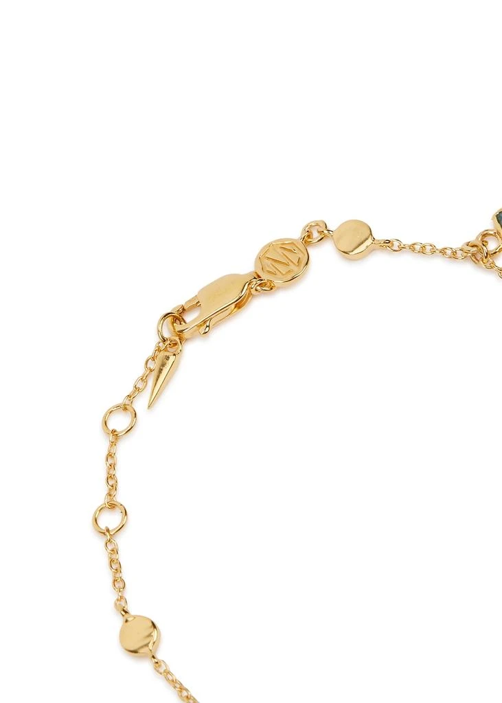 商品Missoma|Amazonite Lena 18kt gold vermeil bracelet,价格¥1014,第4张图片详细描述