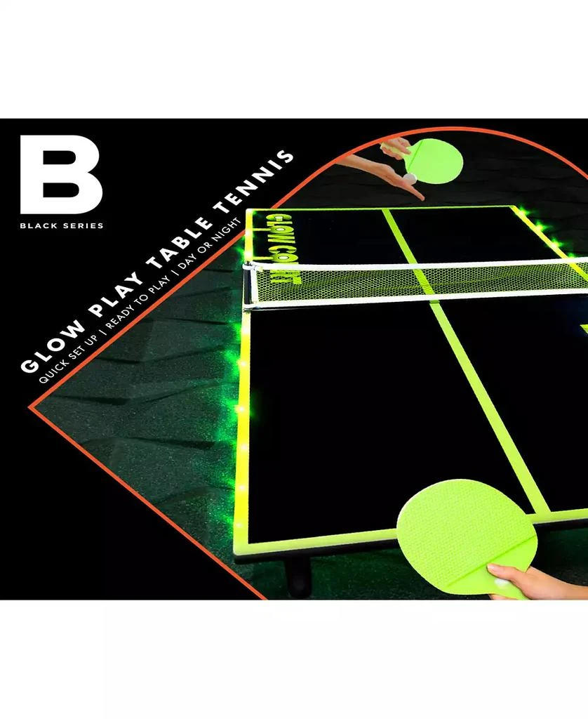 商品Black Series|Glow-In-The-Dark 40" Table Tennis Set,价格¥235,第2张图片详细描述
