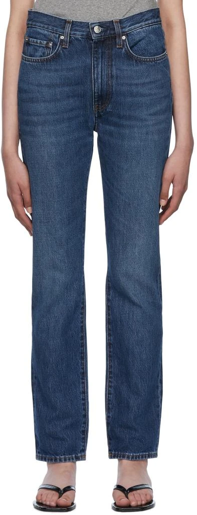商品Totême|Blue Slim Jeans,价格¥952,第1张图片