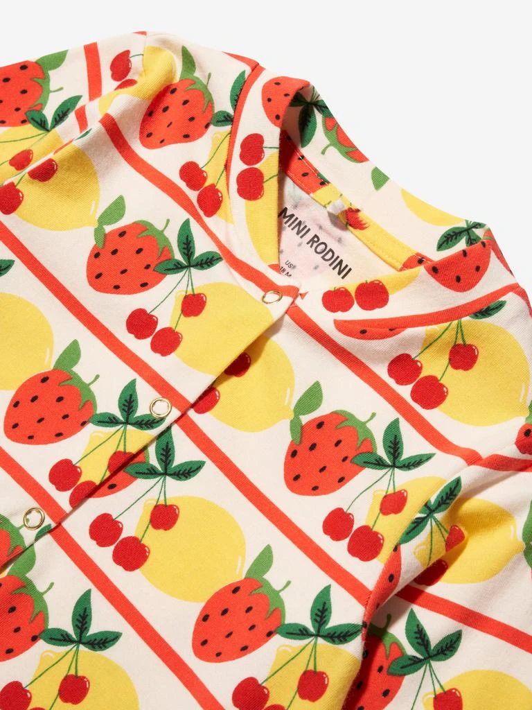 商品Mini Rodini|Mini Rodini Baby Fruits Jumpsuit in Multicolour,价格¥179,第3张图片详细描述