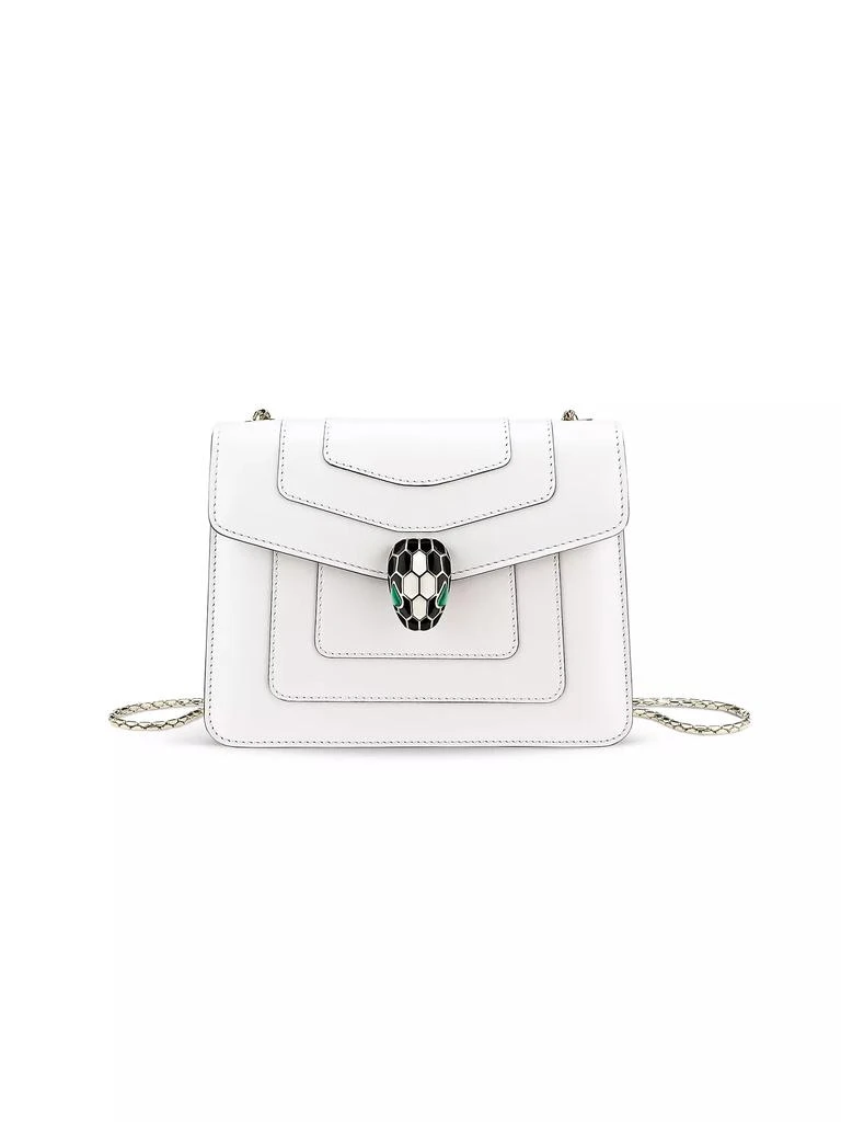 商品BVLGARI|Small Serpenti Leather Crossbody Bag,价格¥25281,第1张图片