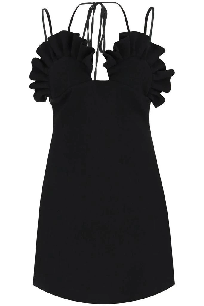 商品GIUSEPPE DI MORABITO|Giuseppe di morabito ruffled crepe mini dress,价格¥4532,第1张图片