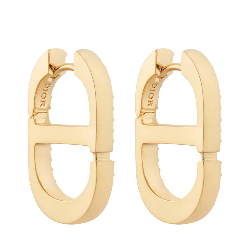商品Dior|【预售3-7天】DIOR/迪奥 22新款30 MONTAIGNE系列 女士金色CD字母造型金属镶嵌透明晶体耳环耳钉E2036WOMCY_D03S,价格¥3999,第7张图片详细描述