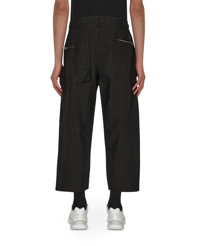 Linen CORDURA®-TC Workwear Wide Pants Black商品第3张图片规格展示