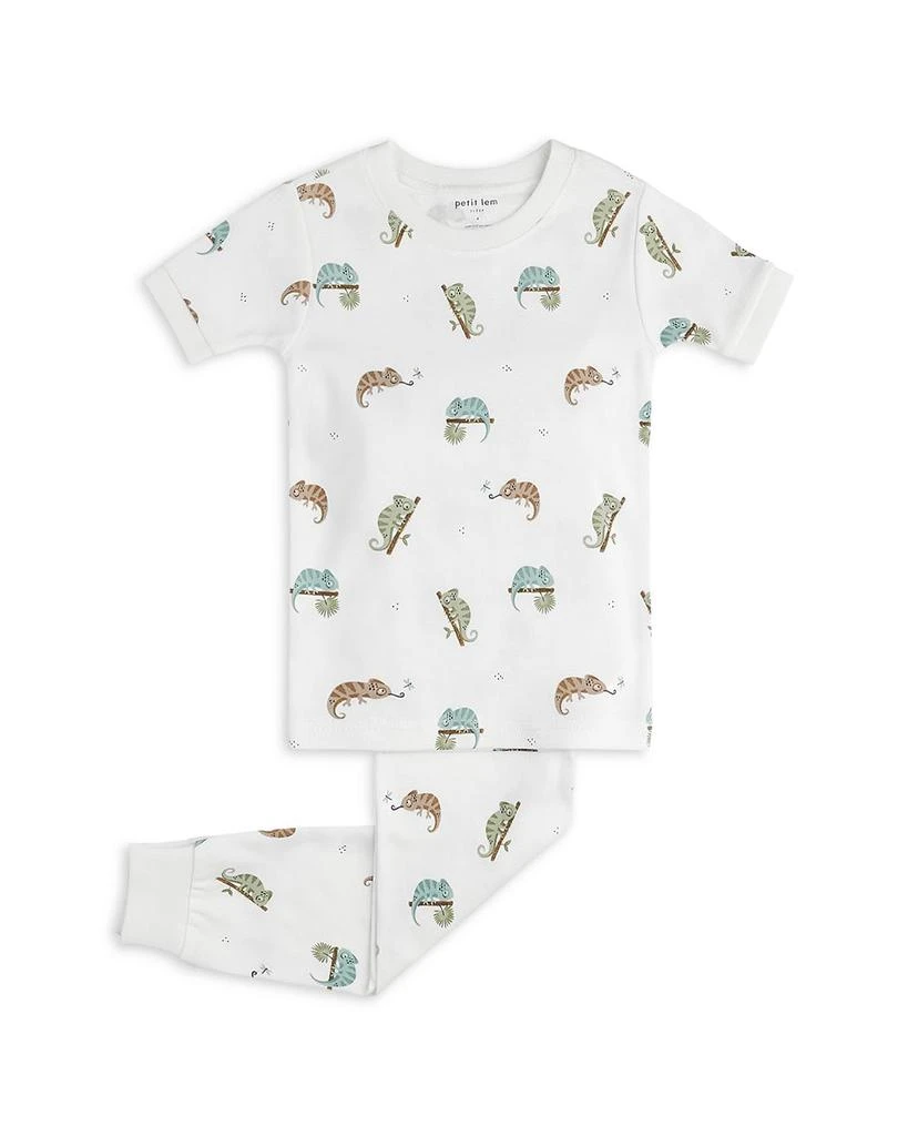 商品Petit Lem|Boys' Chameleons Print Pajama Set - Little Kid,价格¥201,第1张图片