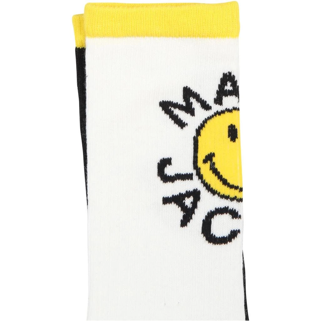 商品Marc Jacobs|Multicolor Socks For Kids With Smiles,价格¥514,第2张图片详细描述