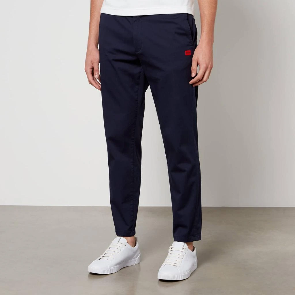 商品Hugo Boss|HUGO Gyte223 Cotton-Blend Twill Trousers,价格¥296,第1张图片