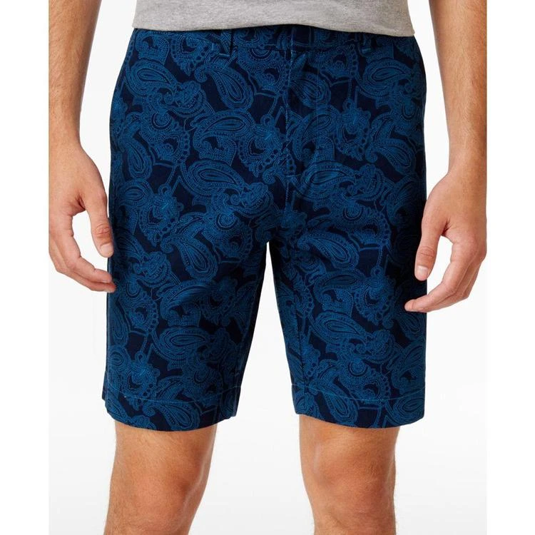 商品Tommy Hilfiger|Men's 9" Paisley Cotton Shorts,价格¥155,第1张图片