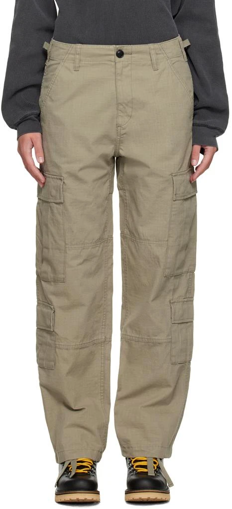 商品STUSSY|Khaki Surplus Trousers,价格¥627,第1张图片