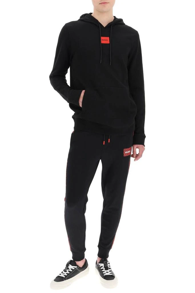 商品Hugo Boss|HOODIE WITH LOGO PATCH,价格¥521,第2张图片详细描述