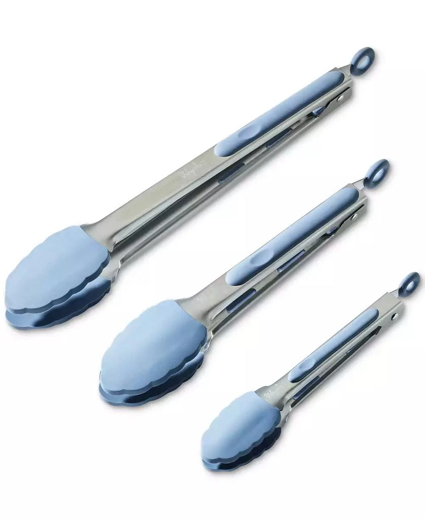 商品Ayesha Curry|3-Pc. Locking Tongs Set,价格¥313,第1张图片
