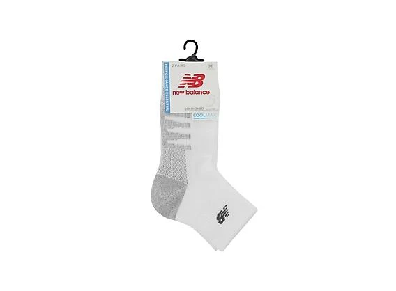 商品New Balance|Coolmax Quarter Socks 2 Pack,价格¥121,第3张图片详细描述