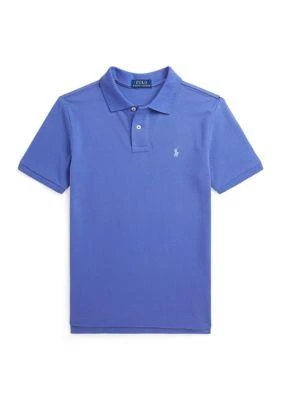 商品Ralph Lauren|Lauren Childrenswear Boys 8 20 Cotton Mesh Polo Shirt,价格¥188,第1张图片