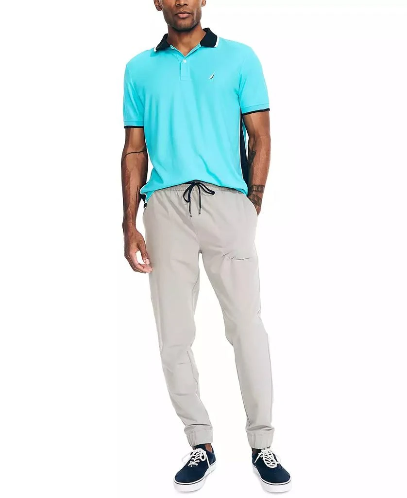 商品Nautica|Men's Navtech Performance Classic-Fit Tipped Polo,价格¥209,第4张图片详细描述